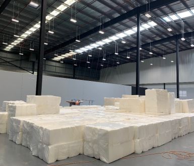 Our equipment is starting to arrive