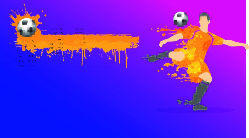 Indoor Soccer Background Landscape